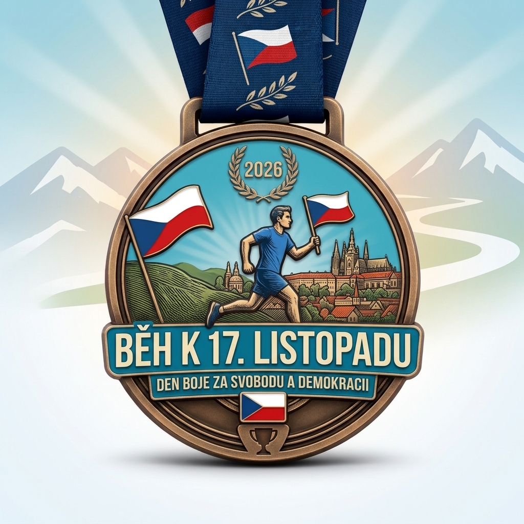 Běh 17. Listopadu – medaile